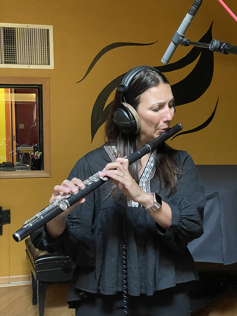 RECORDING SESSION-GABRIELA-GIMENES-FLUTE